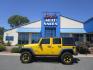 2011 Yellow /Gray / Cloth Jeep Wrangler Unlimited Sport 4WD (1J4BA3H12BL) with an 3.8L V6 OHV 12V engine, located at 1814 Albert Pike Road, Hot Springs, AR, 71913, (501) 623-1717, 34.494228, -93.094070 - Photo#0